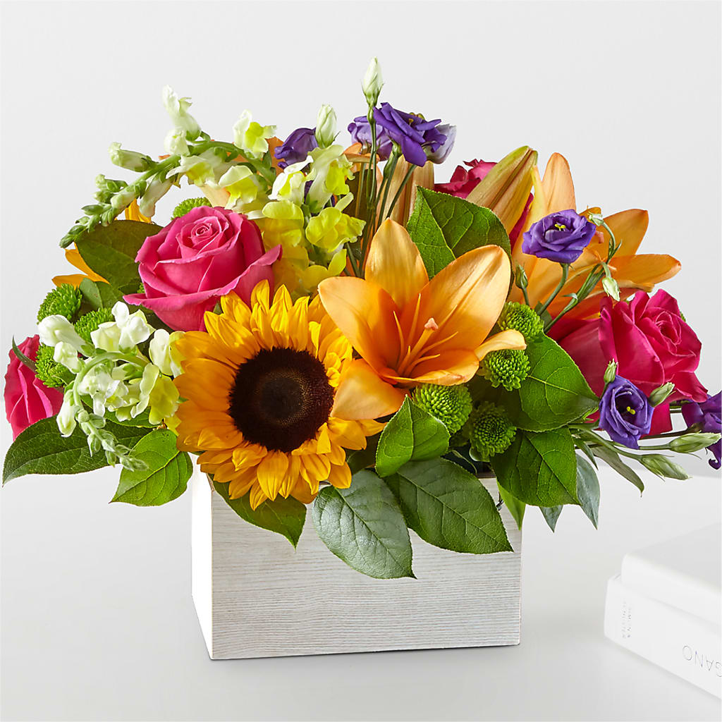Best Day Box Bouquet – Flowers By Diane, Bridgewater MA