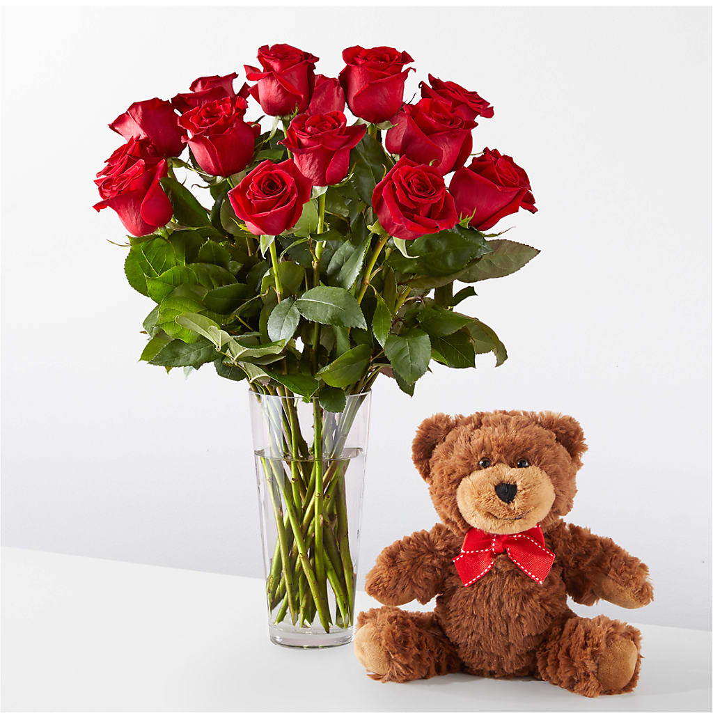 Romantic Long Stem Red Rose Bouquet Bundles – Flowers By Diane, Bridgewater MA