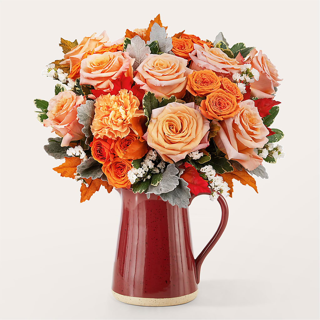 Pumpkin Pie Bouquet – Flowers By Diane, Bridgewater MA