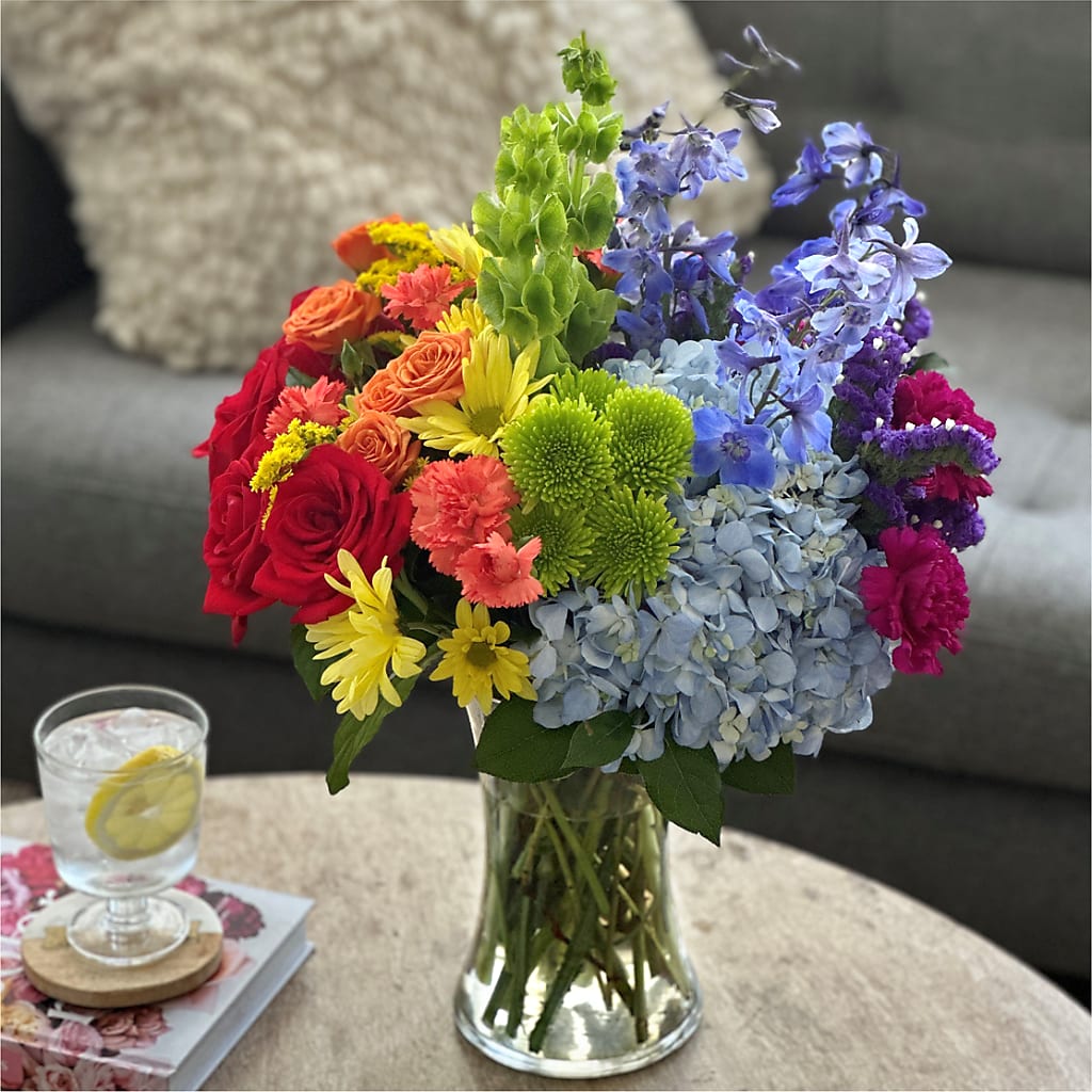 Summer Spectra - A Florist Original – Flowers By Diane, Bridgewater MA