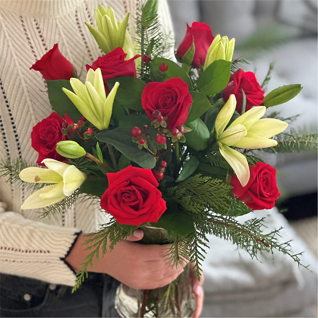 Glittering Lights Bouquet – Flowers By Diane, Bridgewater MA