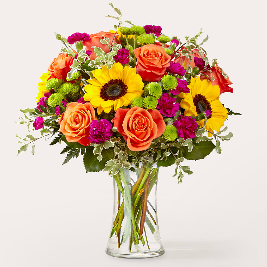 Warmth & Light Bouquet – Flowers By Diane, Bridgewater MA