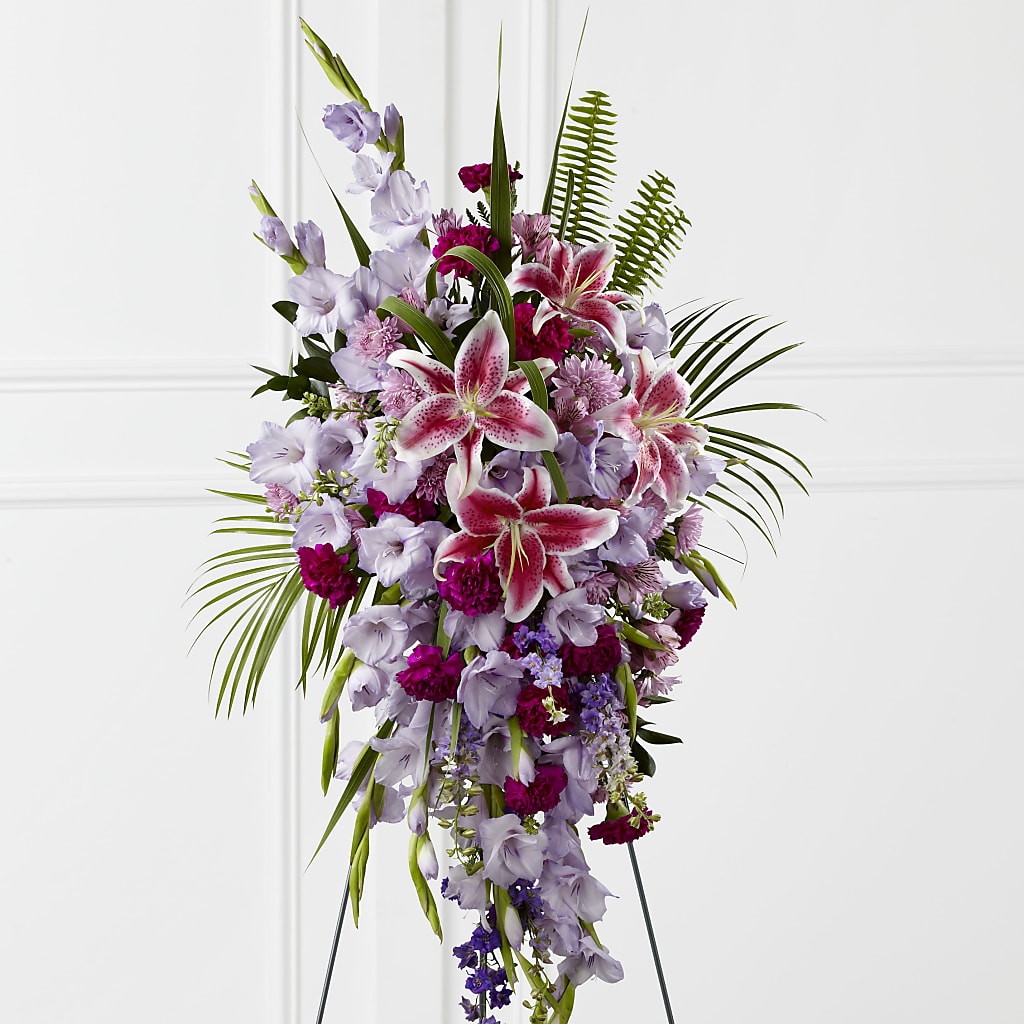 Tender Touch Standing Spray – Flowers By Diane, Bridgewater MA