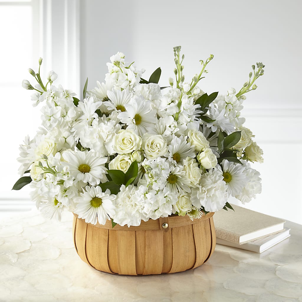 Graceful Garden Basket – Flowers By Diane, Bridgewater MA