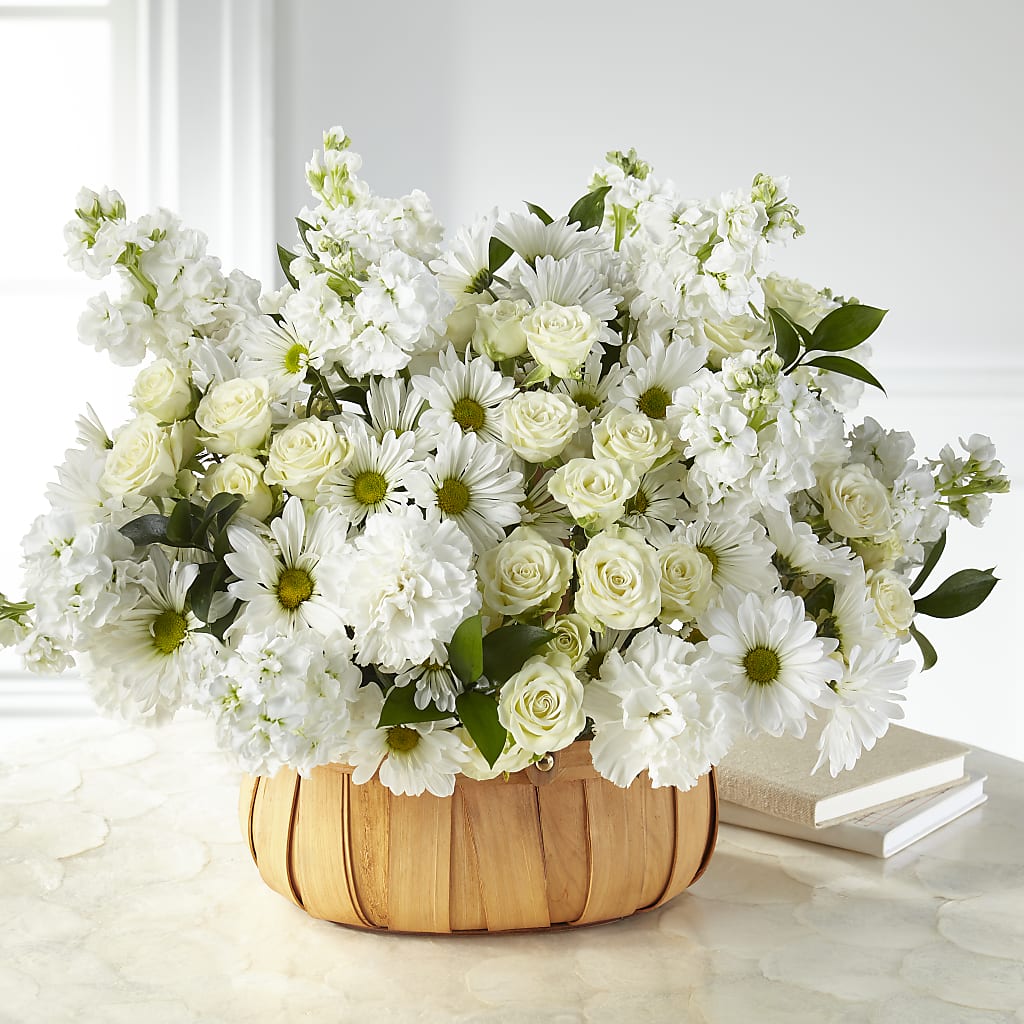 Graceful Garden Basket – Flowers By Diane, Bridgewater MA