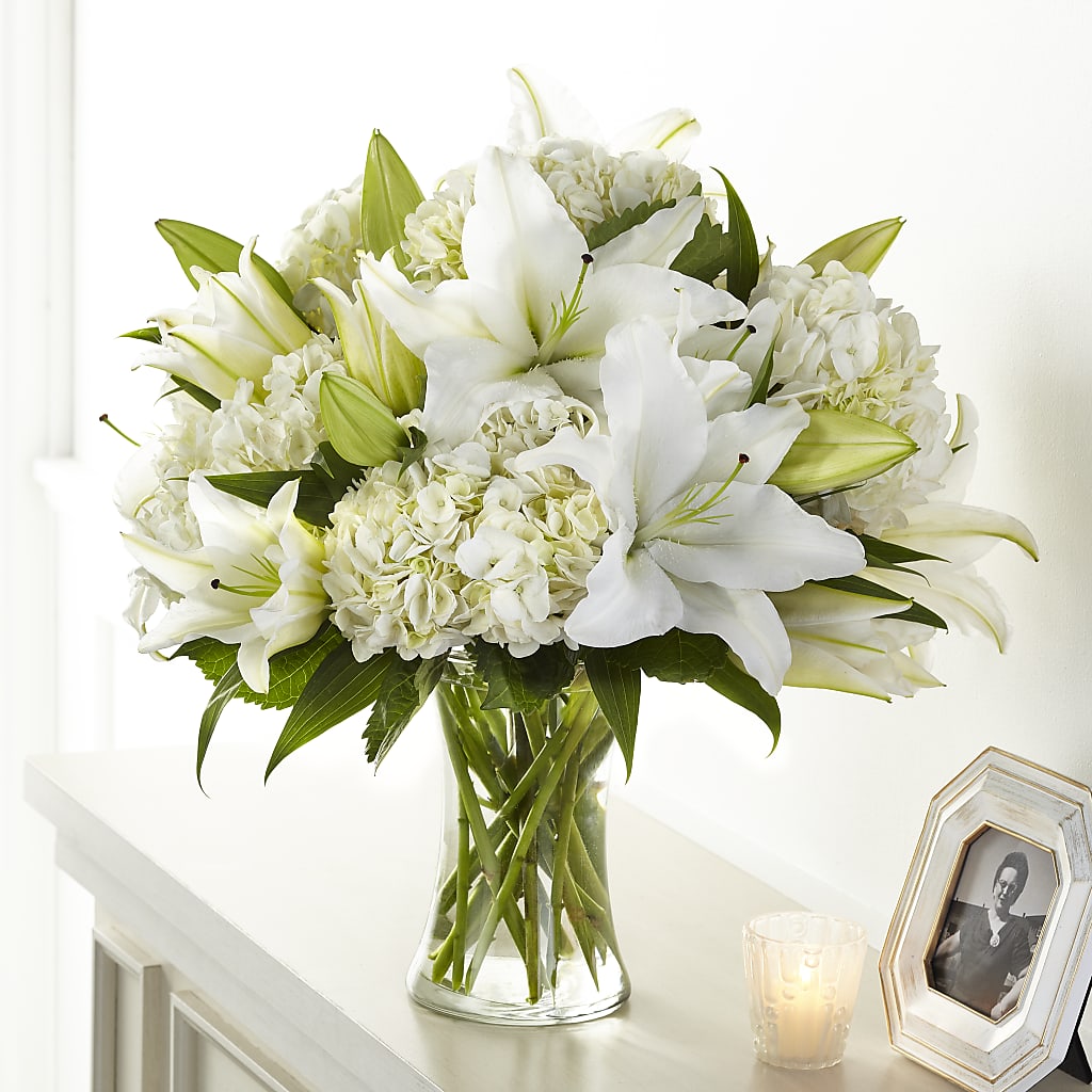 Compassionate Lily Bouquet – Flowers By Diane, Bridgewater MA