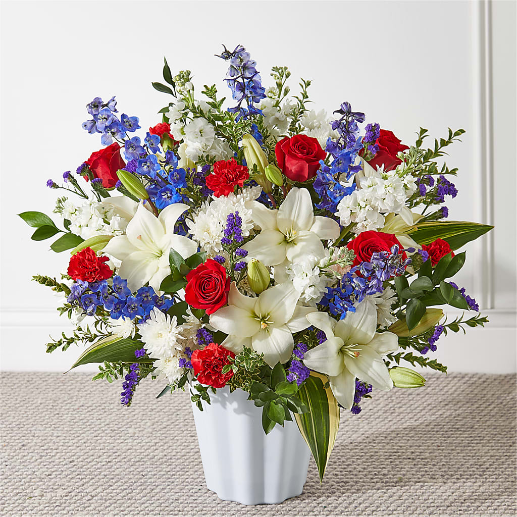 Consoled Floor Basket – Flowers By Diane, Bridgewater MA