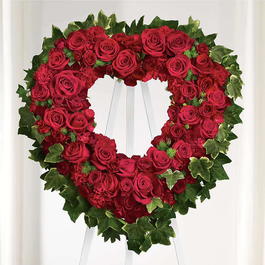 Wholehearted Standing Spray – Flowers By Diane, Bridgewater MA
