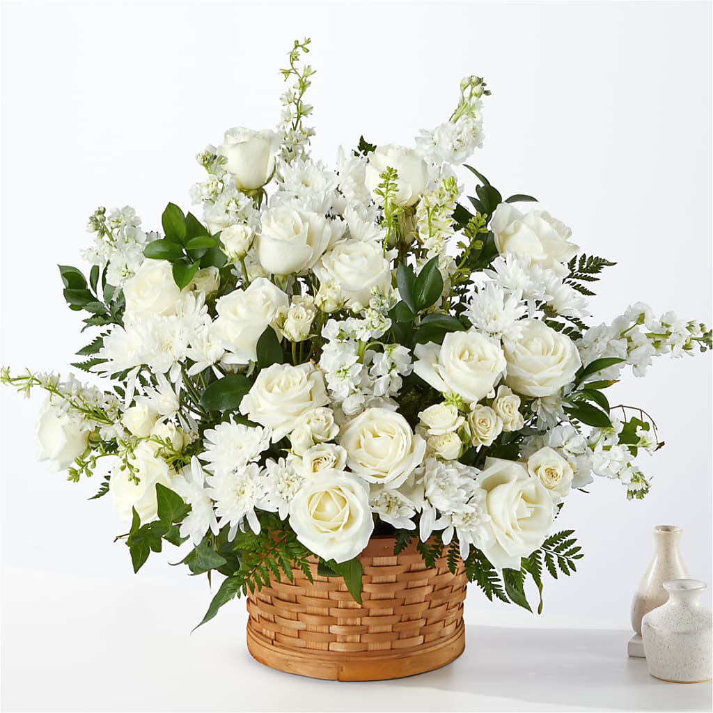 Heartfelt Condolences Arrangement – Flowers By Diane, Bridgewater MA