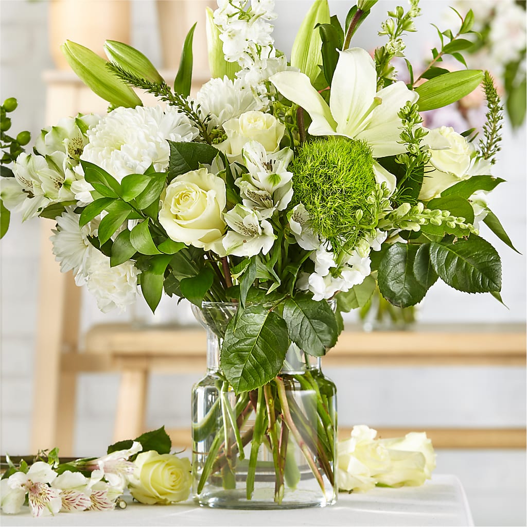 Classic Ivory – A Florist Original – Flowers By Diane, Bridgewater MA