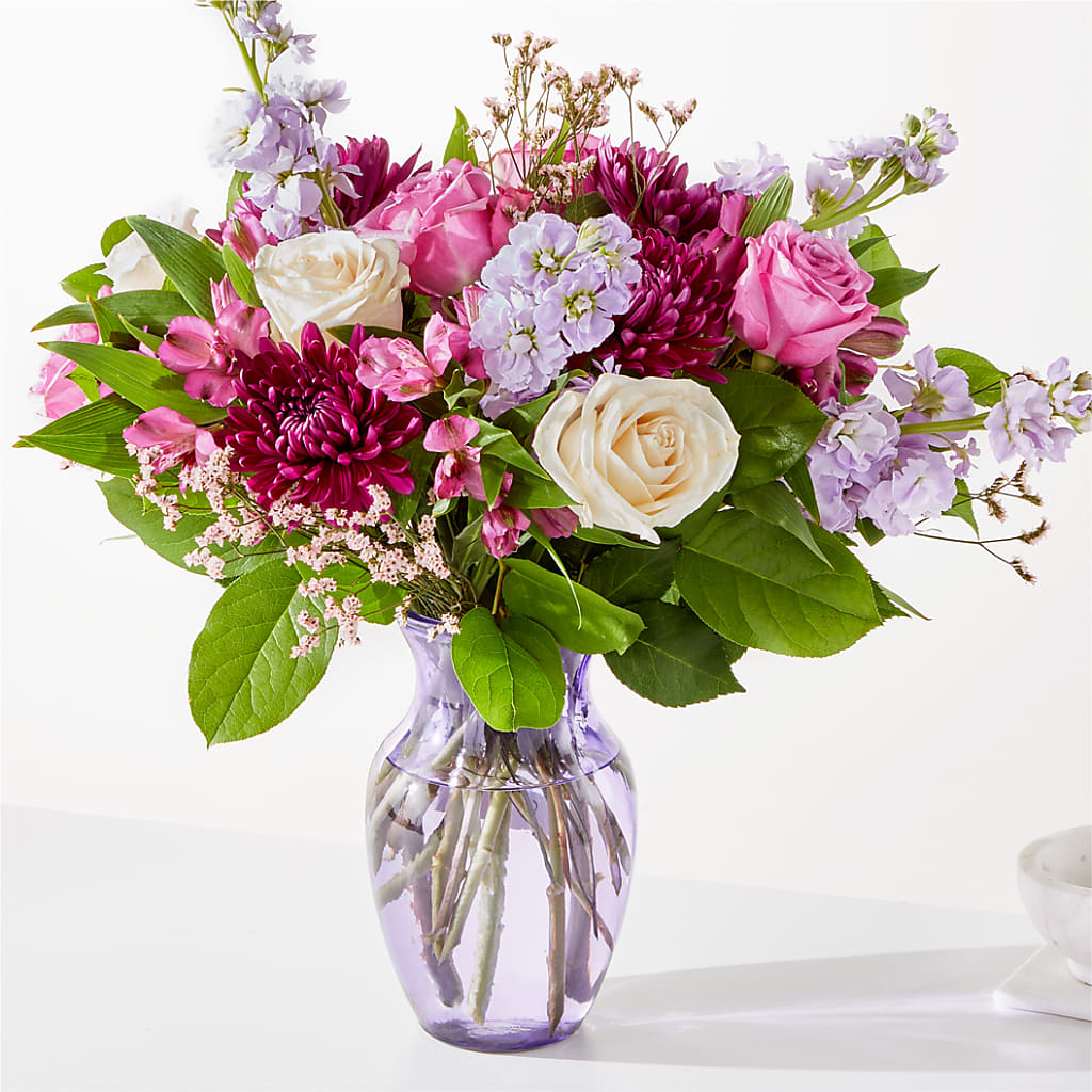 Amethyst Dreams Bouquet – Flowers By Diane, Bridgewater MA