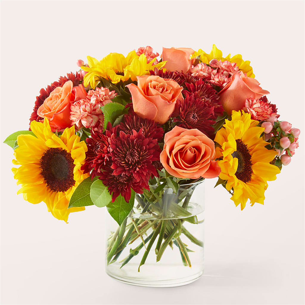 September Sunset Bouquet – Flowers By Diane, Bridgewater MA