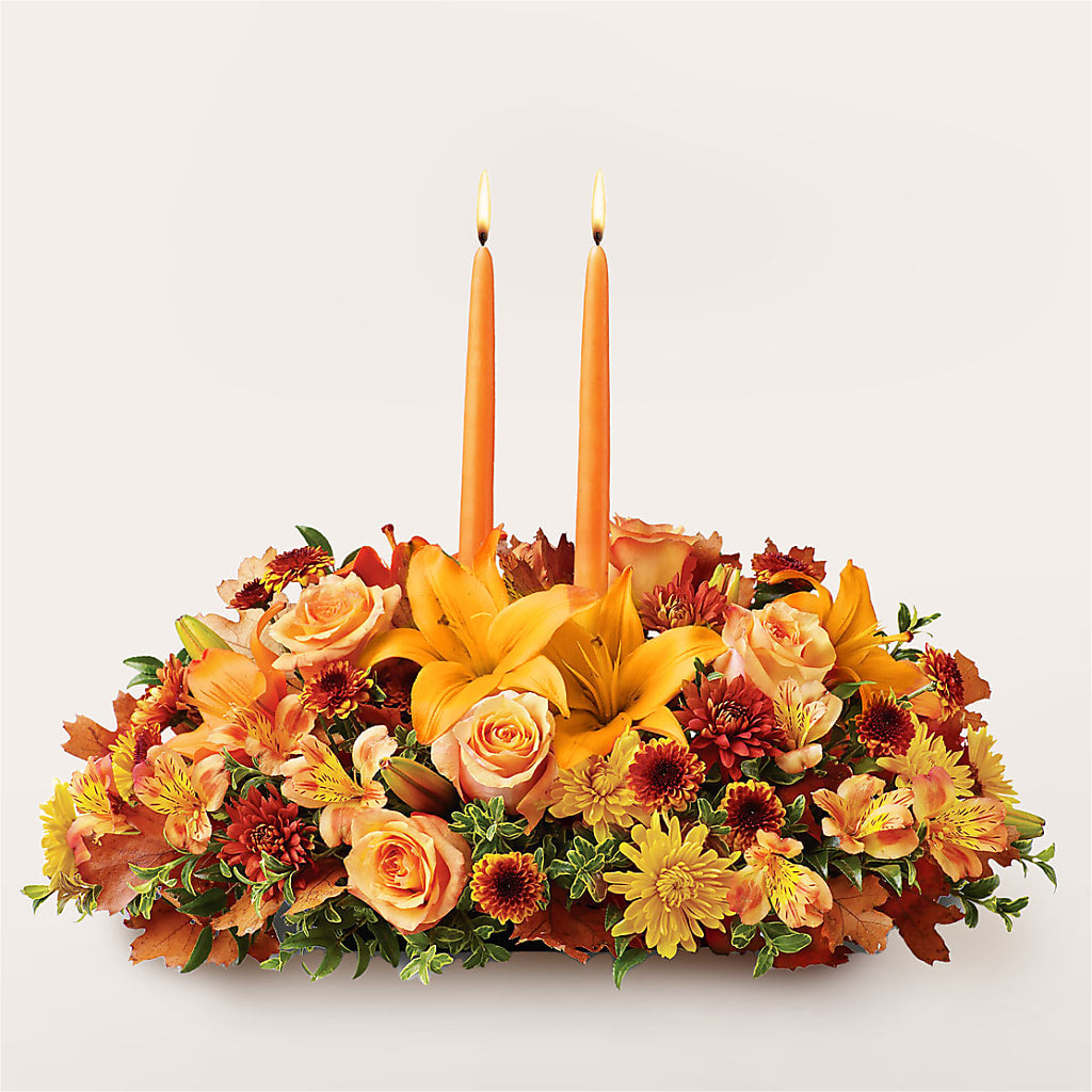 Traditions Centerpiece – Flowers By Diane, Bridgewater MA