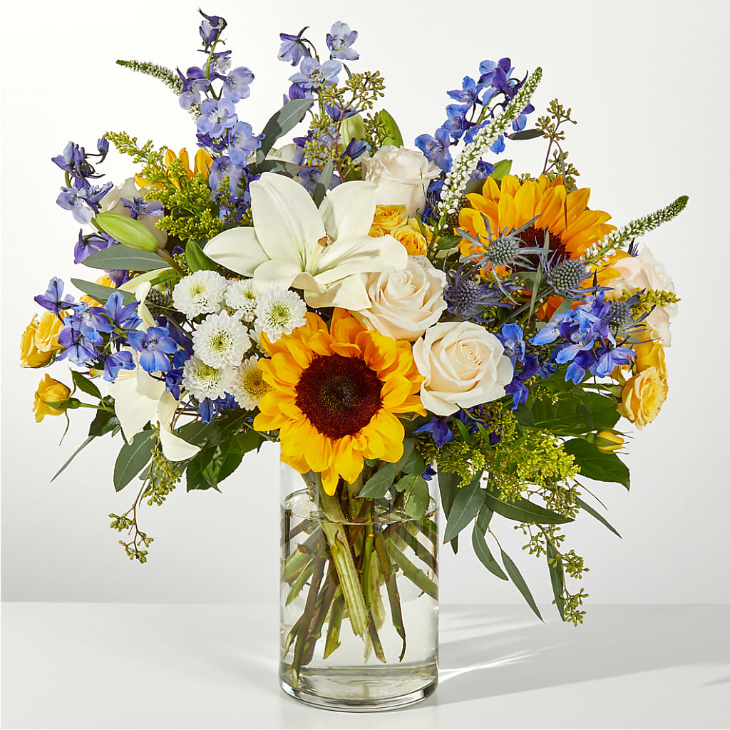 Wonderfully Sunny Bouquet – Flowers By Diane, Bridgewater MA