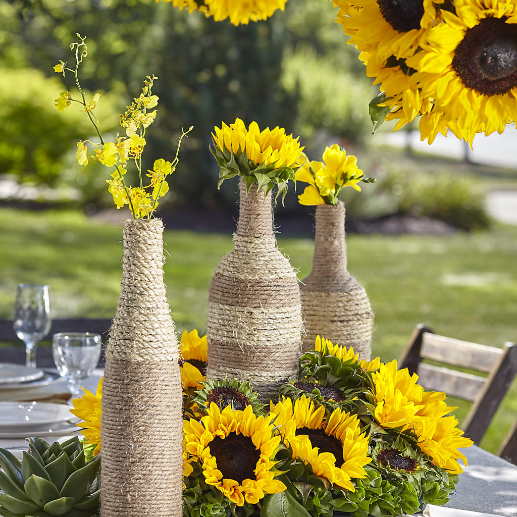 Sublime Garden Centerpiece – Flowers By Diane, Bridgewater MA