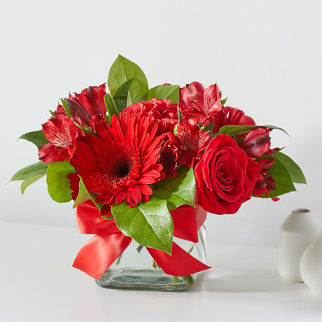 Red Hot Bouquet – Flowers By Diane, Bridgewater MA