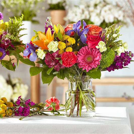 Bold & Bright – A Florist Original –  Flowers By Diane, Bridgewater MA