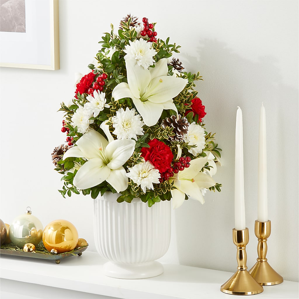 Festive Moments Tree –  Flowers By Diane, Bridgewater MA