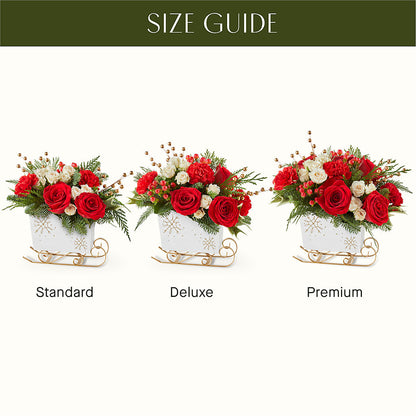 Gone Sledding Bouquet –  Flowers By Diane, Bridgewater MA