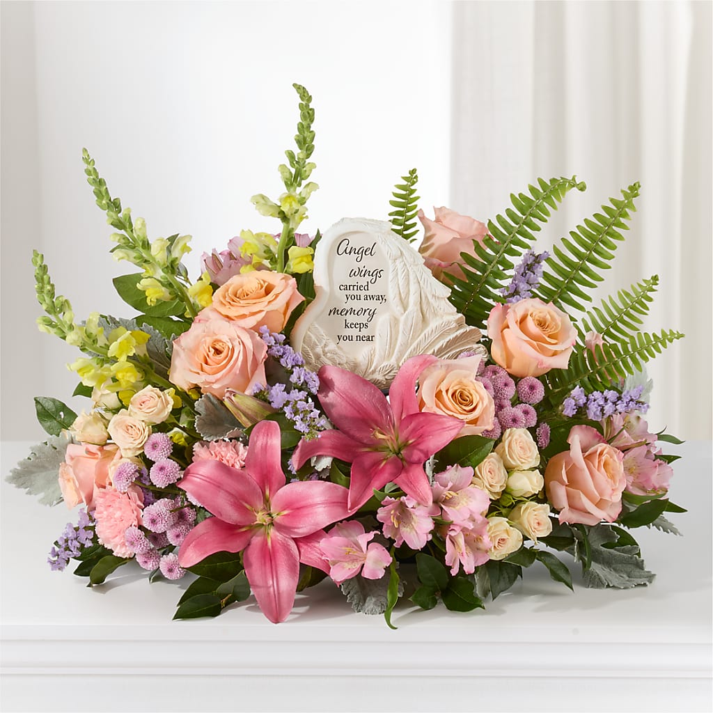 Gentle Light Arrangement –  Flowers By Diane, Bridgewater MA