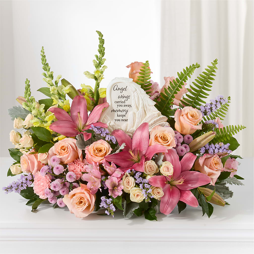 Gentle Light Arrangement –  Flowers By Diane, Bridgewater MA