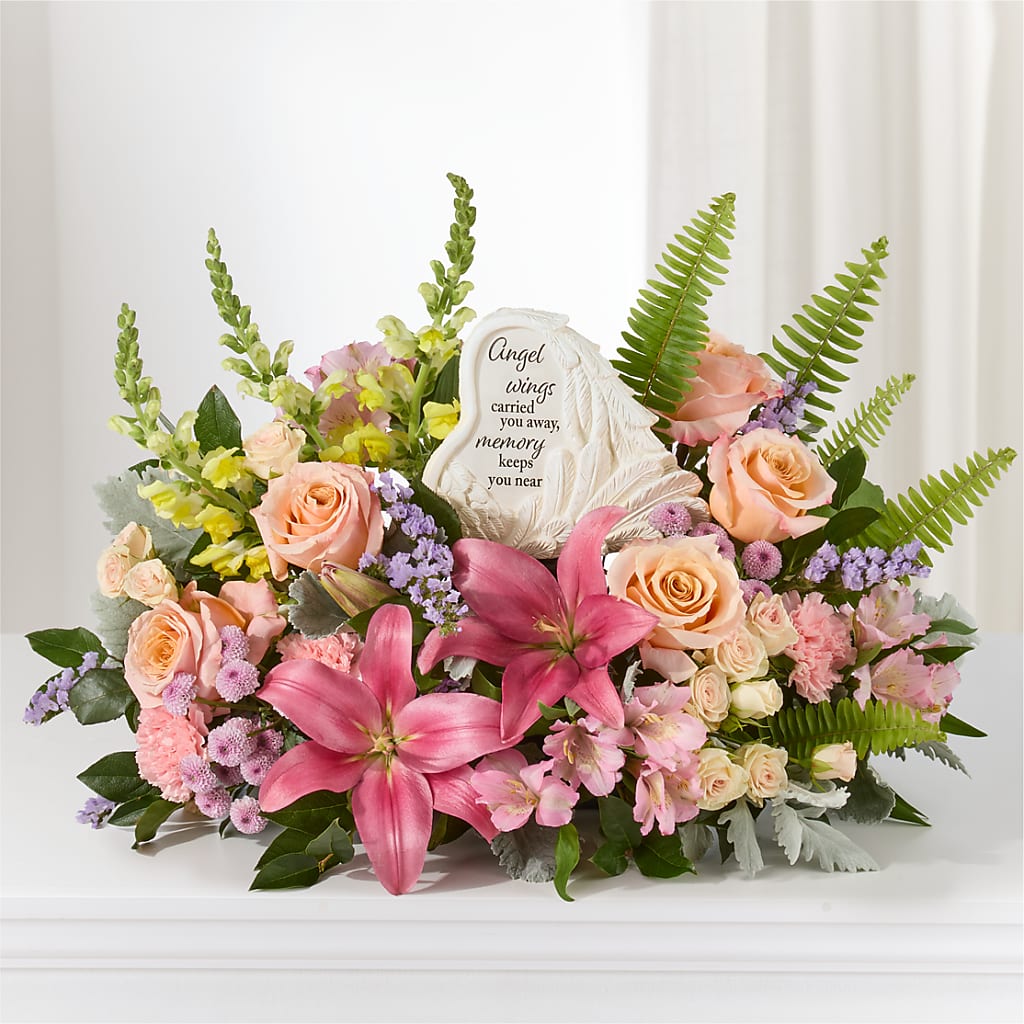 Gentle Light Arrangement –  Flowers By Diane, Bridgewater MA
