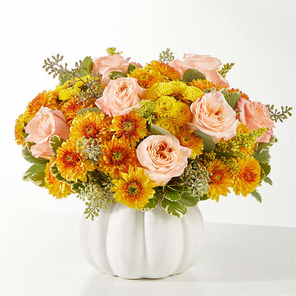 Peachy Pumpkin –  Flowers By Diane, Bridgewater MA