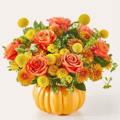 Gourdgeous Pumpkin –  Flowers By Diane, Bridgewater MA