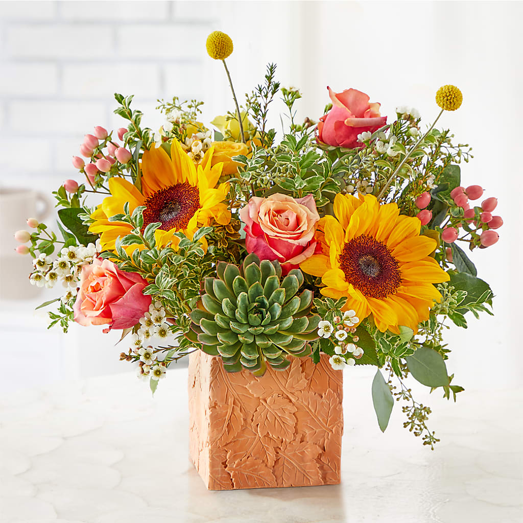 Sunflower Season Bouquet –  Flowers By Diane, Bridgewater MA