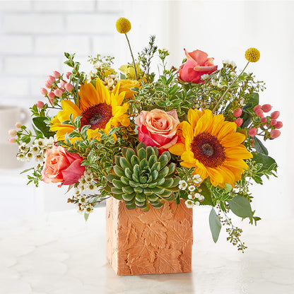 Sunflower Season Bouquet –  Flowers By Diane, Bridgewater MA