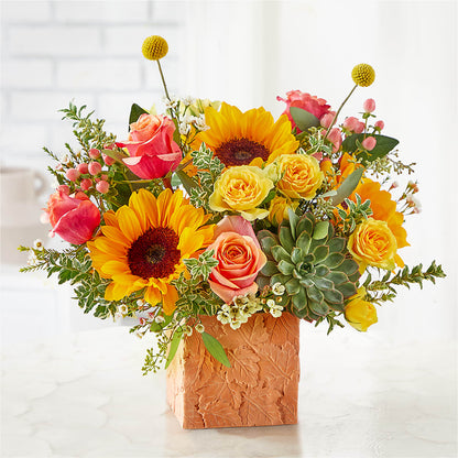 Sunflower Season Bouquet –  Flowers By Diane, Bridgewater MA