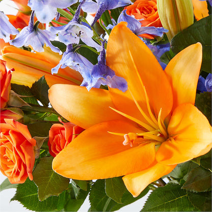 Radiant Citrus Bouquet –  Flowers By Diane, Bridgewater MA