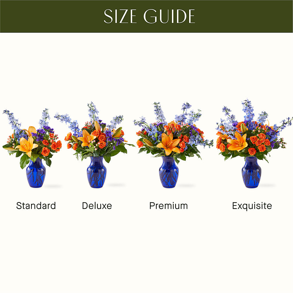 Radiant Citrus Bouquet –  Flowers By Diane, Bridgewater MA