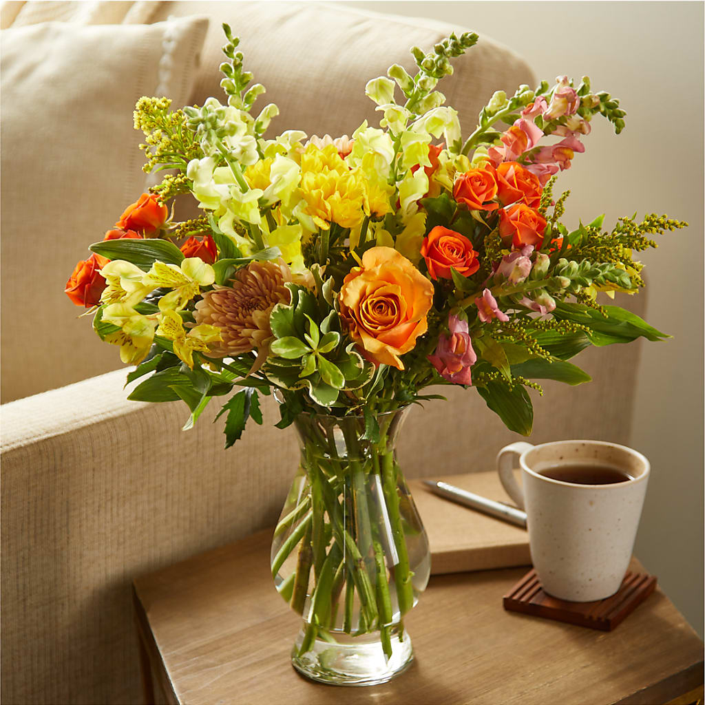 Fall Delight – A Florist Original –  Flowers By Diane, Bridgewater MA