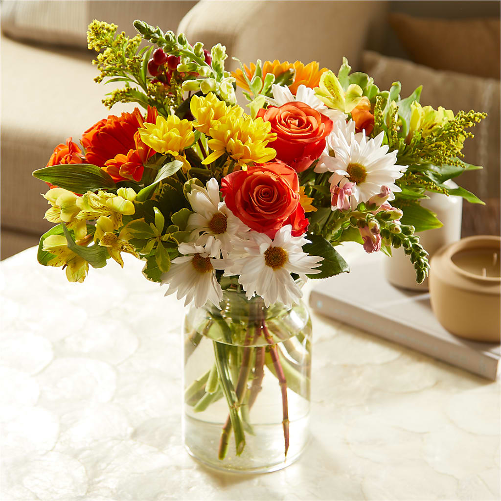 Fall Delight – A Florist Original –  Flowers By Diane, Bridgewater MA