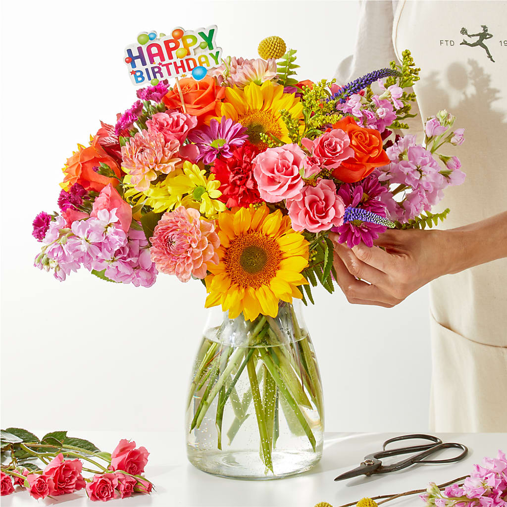 Cue the Confetti - A Florist Original –  Flowers By Diane, Bridgewater MA