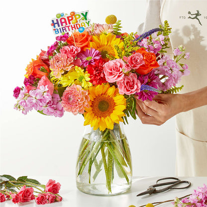 Cue the Confetti - A Florist Original –  Flowers By Diane, Bridgewater MA