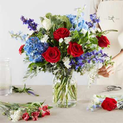 Star Spangled - A Florist Original –  Flowers By Diane, Bridgewater MA