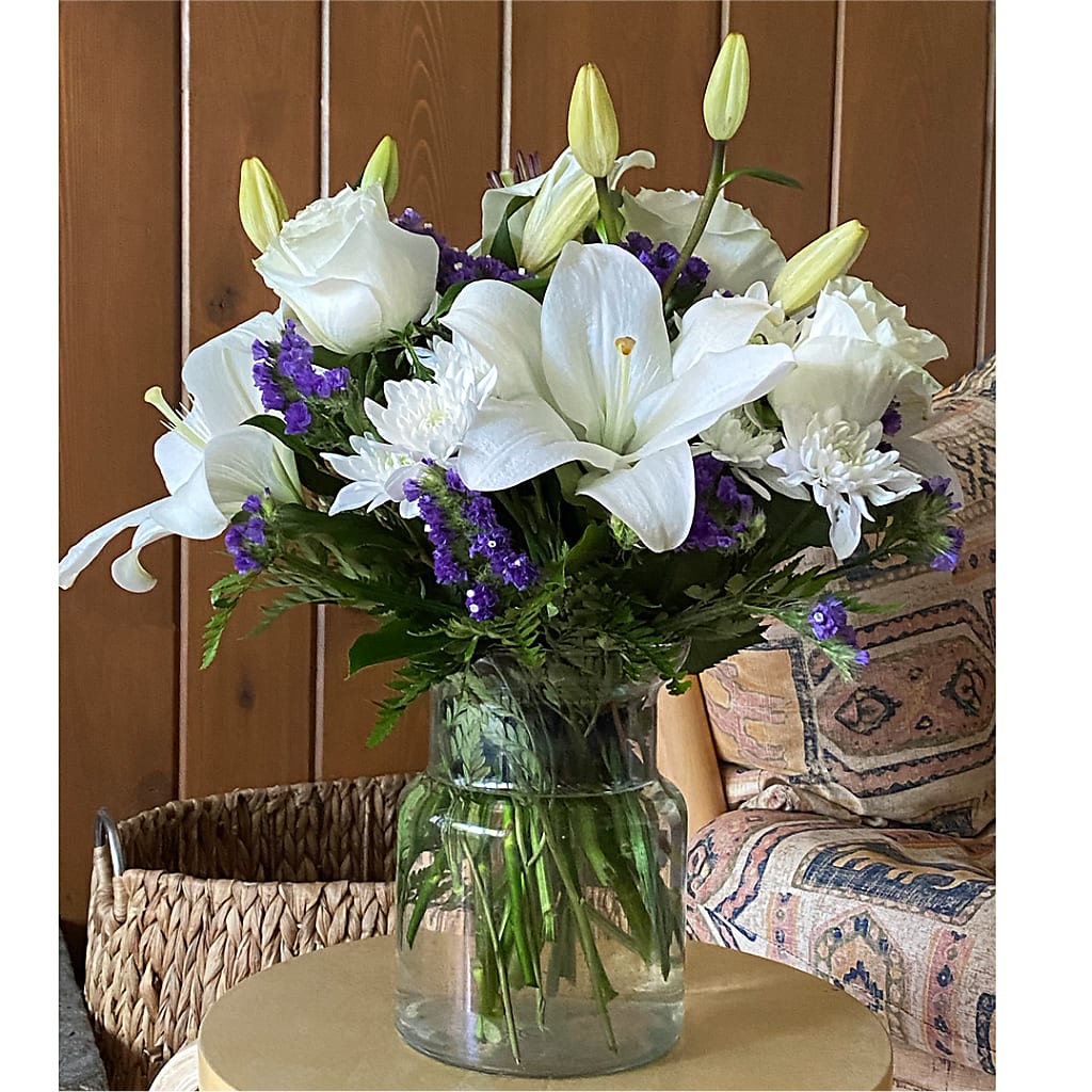 Beyond Blue Bouquet –  Flowers By Diane, Bridgewater MA