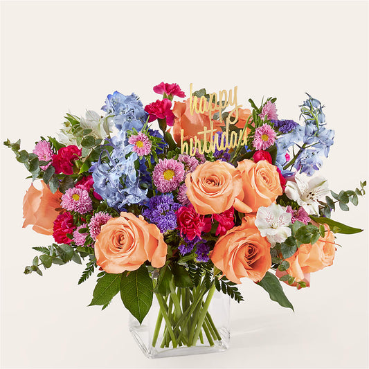 Birthday Bash Bouquet –  Flowers By Diane, Bridgewater MA