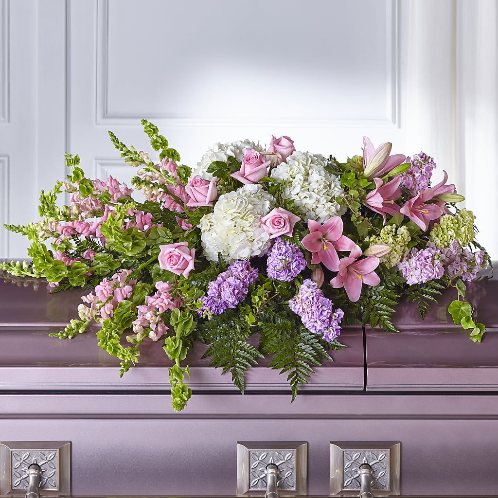 Life's Gratitude Casket Spray –  Flowers By Diane, Bridgewater MA
