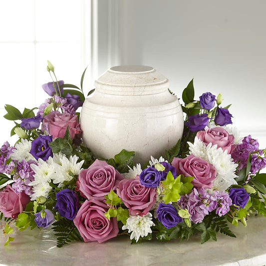 Blooming Sympathy Cremation Adornment –  Flowers By Diane, Bridgewater MA