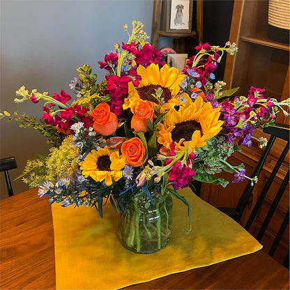 Rays of Life Bouquet –  Flowers By Diane, Bridgewater MA