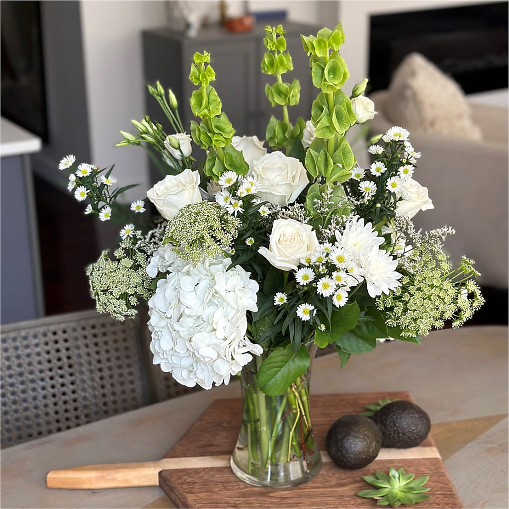 Classic Ivory – A Florist Original –  Flowers By Diane, Bridgewater MA