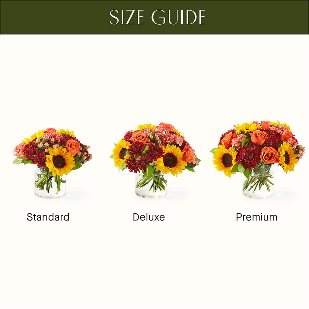September Sunset Bouquet –  Flowers By Diane, Bridgewater MA