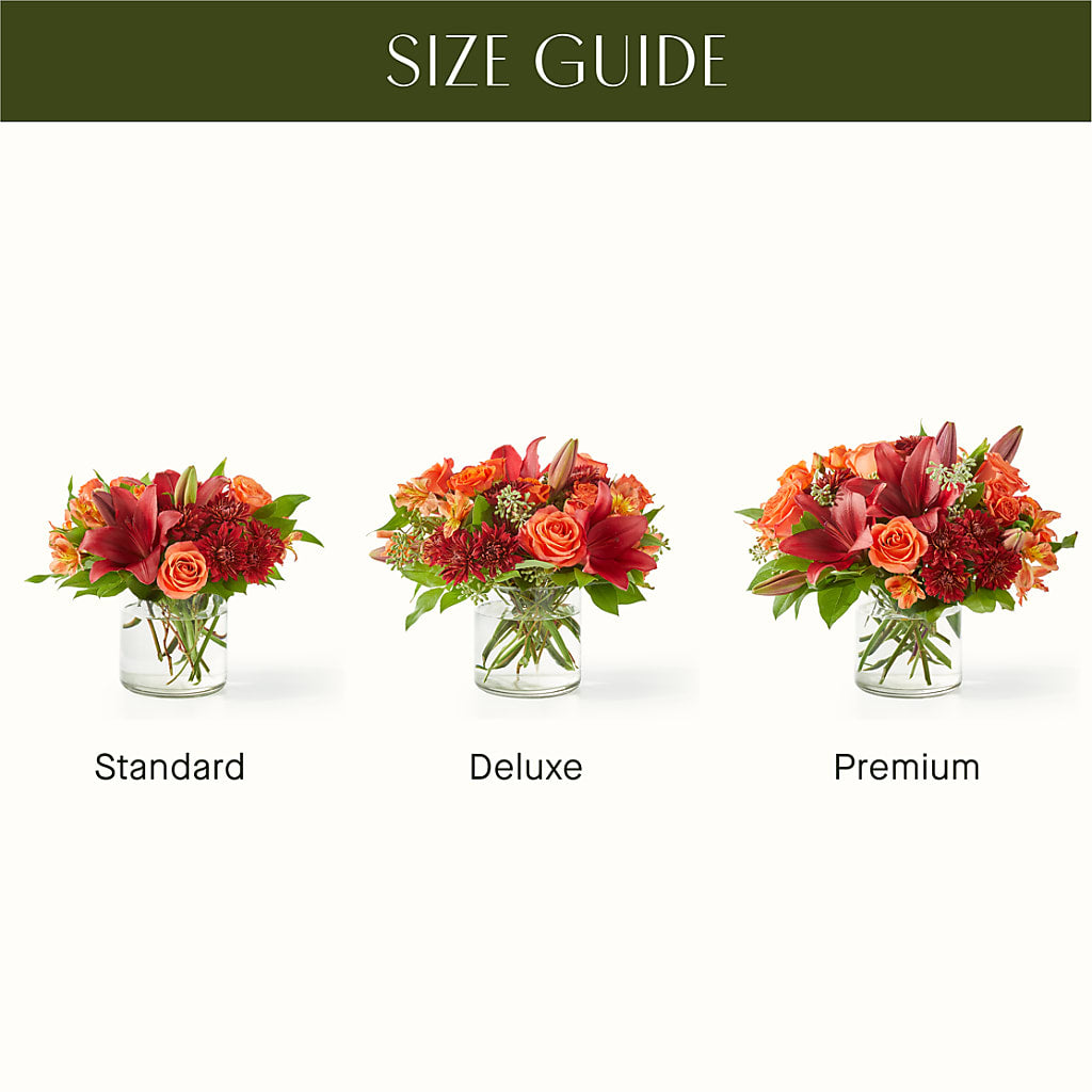 Crimson Leaves Bouquet –  Flowers By Diane, Bridgewater MA