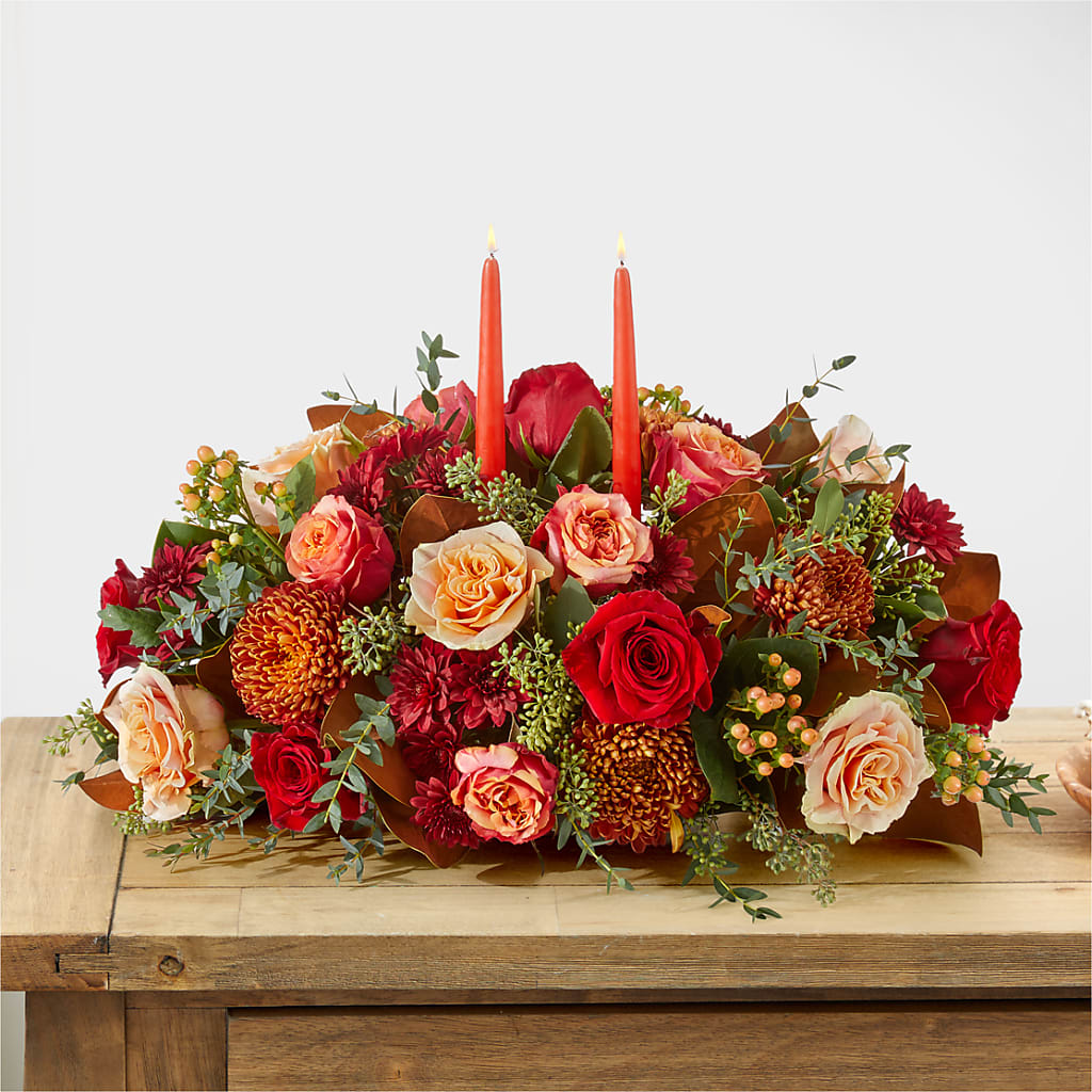 Gather Near Centerpiece –  Flowers By Diane, Bridgewater MA