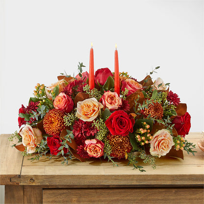 Gather Near Centerpiece –  Flowers By Diane, Bridgewater MA