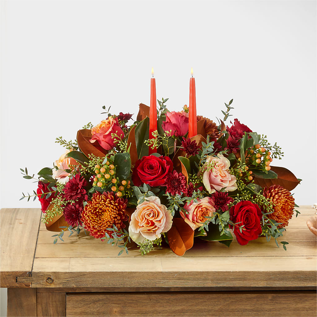 Gather Near Centerpiece –  Flowers By Diane, Bridgewater MA