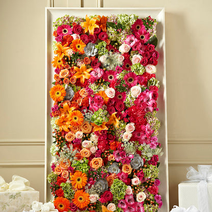 Fresh Picked Floral Wall –  Flowers By Diane, Bridgewater MA